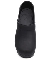 Dansko Professional Leather Slip-On Clogs