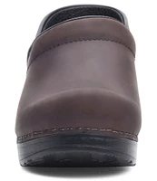 Dansko Professional Leather Slip-On Clogs