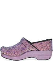 Dansko Professional Glitter Leather Clogs