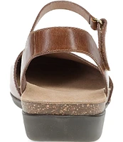 Dansko Rowan Leather Ankle Strap Shoes