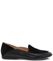 Dansko Lace Suede and Leather Slip-On Loafers