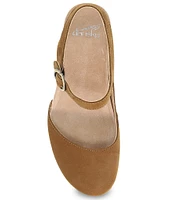 Dansko Taytum Ankle Strap Clog Pumps