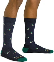 Darn Tough Lightweight Duck Duck Moose Wool Blend Oxford Lifestyle Crew Socks