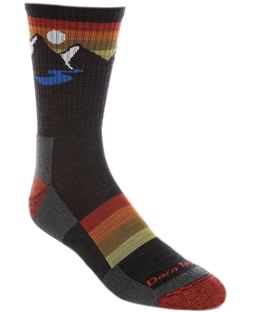 Darn Tough Lightweight Sunset Ridge Micro Crew Hiking Socks