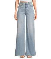 Daze Far Out High Rise Wide Leg Jeans