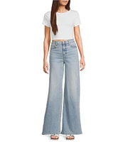 Daze Far Out High Rise Wide Leg Jeans