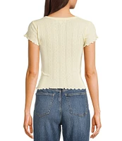 Daze Lily Pointelle Baby T-Shirt