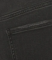 Daze Pleaser High Rise Wide Ankle Length Dark Denim Jeans