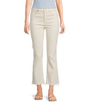 Daze Shy Girl High Rise Frayed Hem Denim Jeans