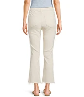 Daze Shy Girl High Rise Frayed Hem Denim Jeans