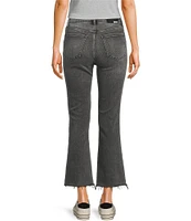 Daze Shy Girl High Rise Frayed Hem Denim Jeans