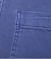 Dear John Audrey Stretch Denim High Rise Cropped Wide Leg Jeans