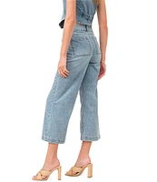 Dear John Audrey Wide Leg High Rise Cropped Jean