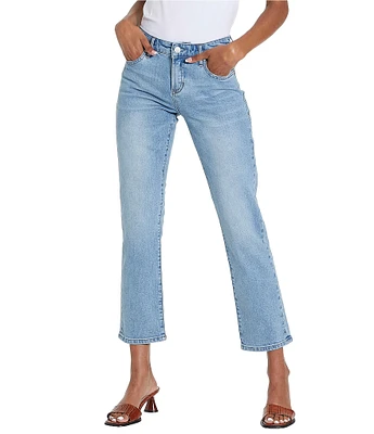 Dear John Blaire High Rise Ankle Slim Straight Jeans