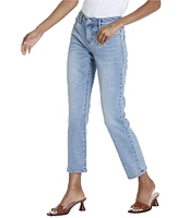 Dear John Blaire High Rise Ankle Slim Straight Jeans