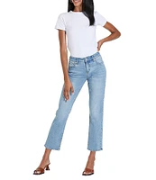 Dear John Blaire High Rise Ankle Slim Straight Jeans