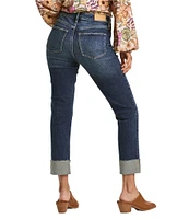 Dear John Blaire High Rise Cuffed Ankle Slim Straight Jeans