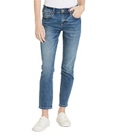 Dear John Blaire High Rise Ankle Slim Straight Jeans