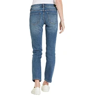 Dear John Blaire High Rise Ankle Slim Straight Jeans