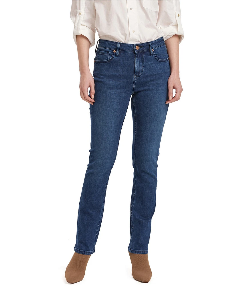 Dear John Blaire Straight Leg Slim Fit Mid Rise Jeans