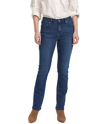 Dear John Blaire Straight Leg Slim Fit Mid Rise Jeans