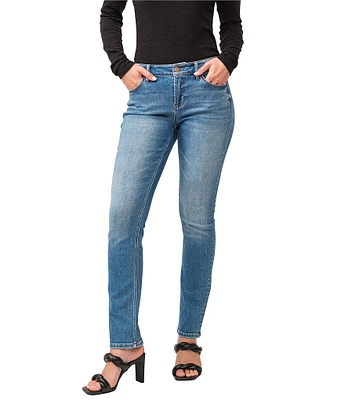 Dear John Blaire Stretch Denim Slim Straight Ankle Jeans