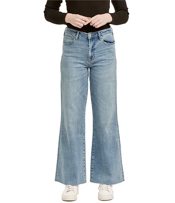 Dear John Fiona Wide Leg High Rise Cut-Off 5-Pocket Jean