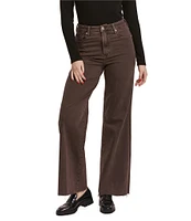 Dear John Fiona Wide Leg High Rise Cut-Off 5-Pocket Jean