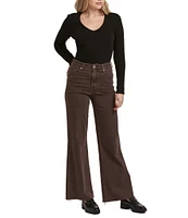 Dear John Fiona Wide Leg High Rise Cut-Off 5-Pocket Jean