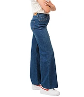 Dear John Fiona Wide Leg High Rise Full Length Jeans