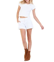Dear John Hampton Flat Front Cuffed Short