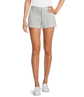 Dear John Hampton Stretch Twill Mid Rise Flat Front Shorts