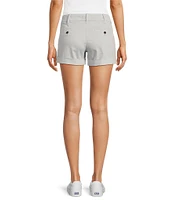 Dear John Hampton Stretch Twill Mid Rise Flat Front Shorts