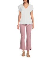 Dear John Jeanne 5 Pockets Mid Rise Stretch Twill Jeans