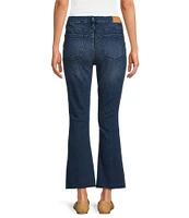 Dear John Jeanne Flare Leg High-Rise Cropped Jeans