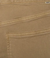 Dear John Jeanne Twill Flare Leg High-Rise Patch Pocket Cropped Pants