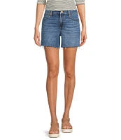 Dear John Julian Stretch Denim High Rise Shorts