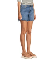 Dear John Julian Stretch Denim High Rise Shorts
