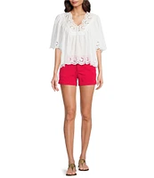 Dear John North Hampton Twill Flat Front Shorts