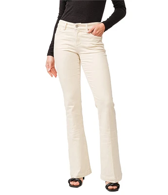 Dear John Rosa Twill Mid-Rise Flare Pants