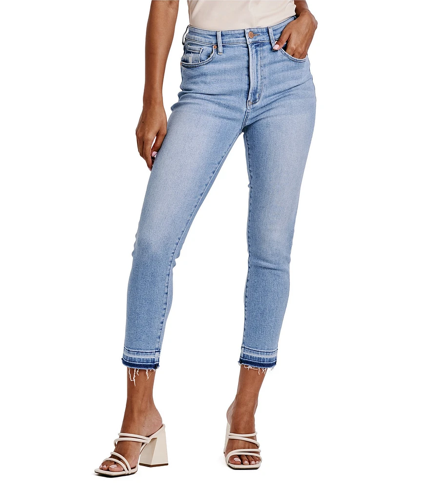 Dear John Stella Straight Leg Slim Fit High Rise Jeans