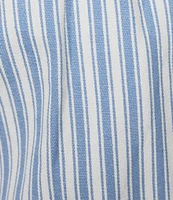 Dee Elly Poplin Stripe Coordinating Micro Shorts