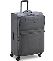 Delsey Paris Maubert 2.0 Large Checked Expandable 28#double; Spinner Suitcase