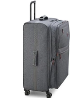 Delsey Paris Maubert 2.0 Large Checked Expandable 28#double; Spinner Suitcase