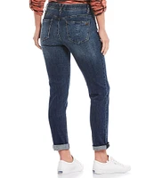 Democracy #double;Ab#double;solution® Mid Rise Straight Leg Cuffed Hem Girlfriend Jeans