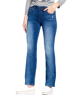 Democracy #double;Ab#double;solution® Straight Leg Mid Rise Jeans