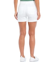 Democracy #double;Ab#double;solution® High Rise Booty Lift Slimming Panel Cuffed Shorts