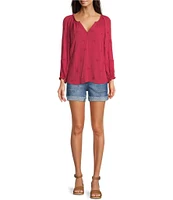 Democracy #double;Ab#double;solution High Rise Cuffed Shorts