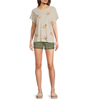 Democracy #double;Ab#double;solution High Rise Rolled Cuff Shorts
