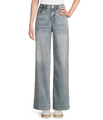 Democracy #double;Ab#double;solution® High Rise Wide Leg Jeans